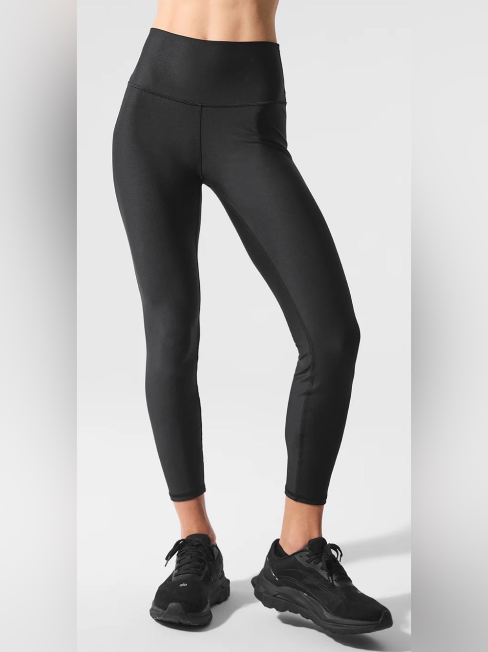 Women’s Alo yoga 7/8 High-Waist Airlift Legging black EUC Size XL